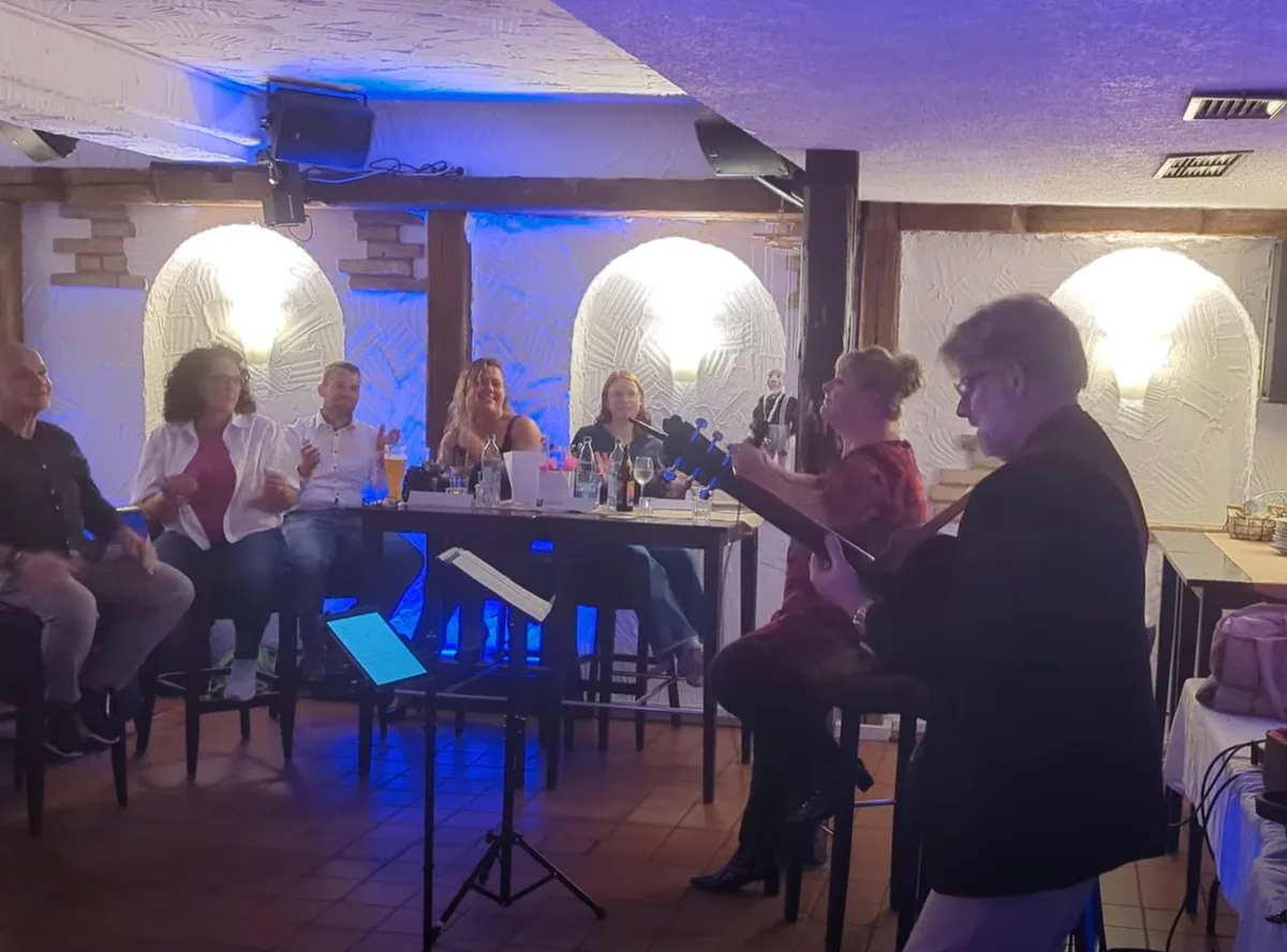 Live-Musik-Einlage bei einem 60. Geburtstag in Augsburg