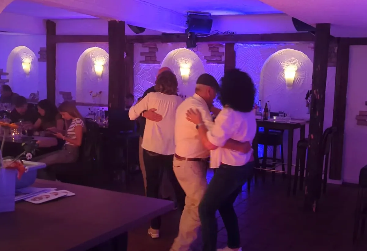 Tanzfläche bei einem 60. Geburtstag in der Mietbar Augsburg
