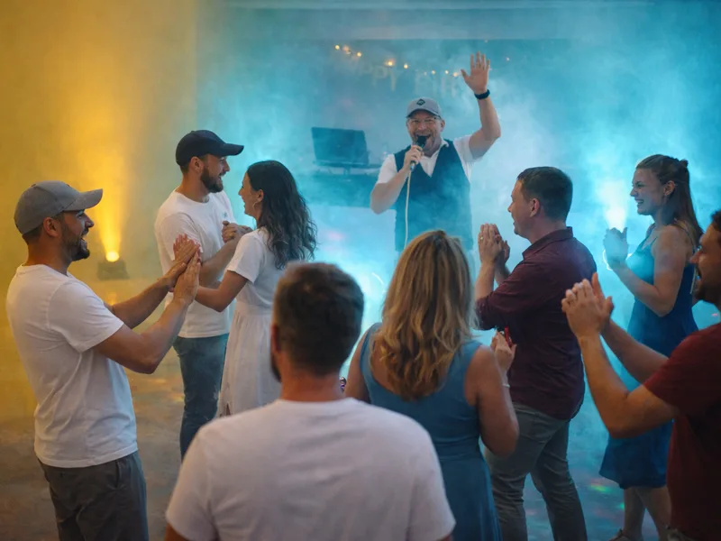 Geburtstags-DJ Dachau mit Musik und Licht