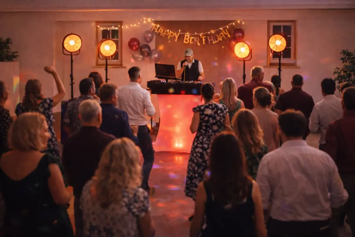 Geburtstag mit DJ Rico Cinsano – Party und Tanzfläche