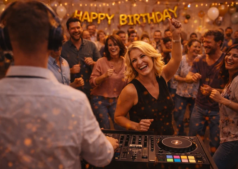 Geburtstags DJ Rico Cinsano