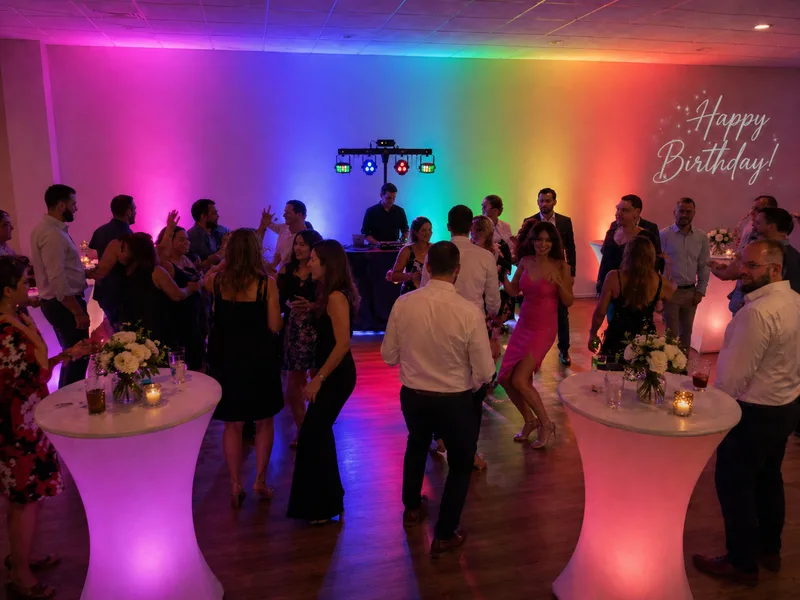 Geburtstags-DJ Sonthofen mit Musik und Licht