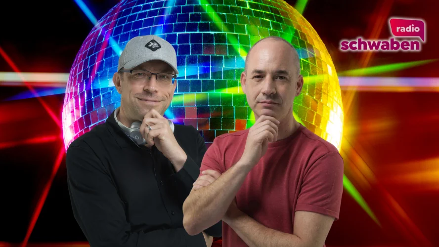 DJ Rico Cinsano und DJ Chris Hollywood als Radio Schwaben DJs