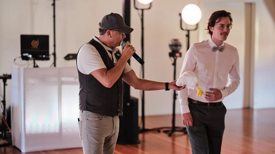 DJ Moderation bei einer Hochzeit