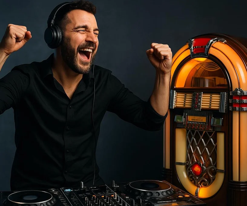 DJ statt Jukebox: Ein DJ reagiert auf Stimmung und Publikum statt nur eine feste Playlist abzuspielen
