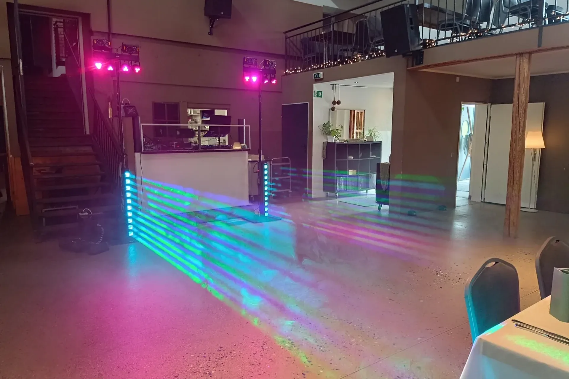 Hochzeitssaal der Erlebnisgastronomie Bergwerk Peiting
