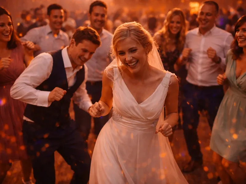 Hochzeits-DJ Bobingen – Hochzeitspaar tanzt zum ersten Mal
