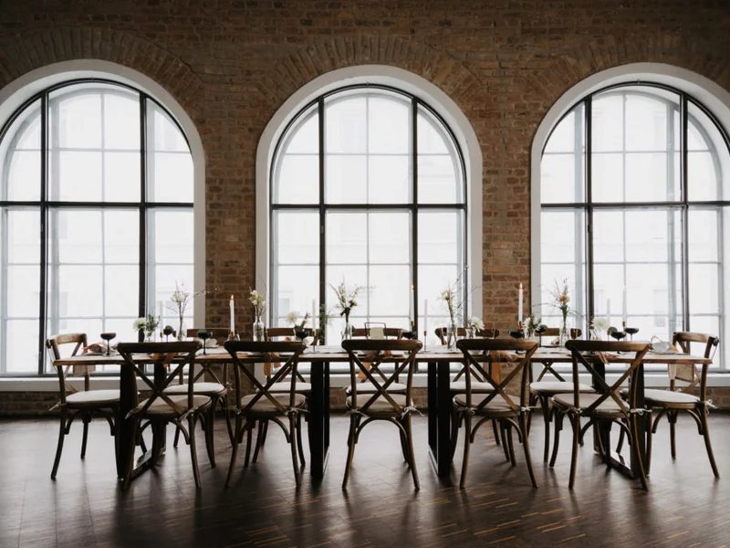 Elegantes Dinner im Depot29 mit Kerzenlicht