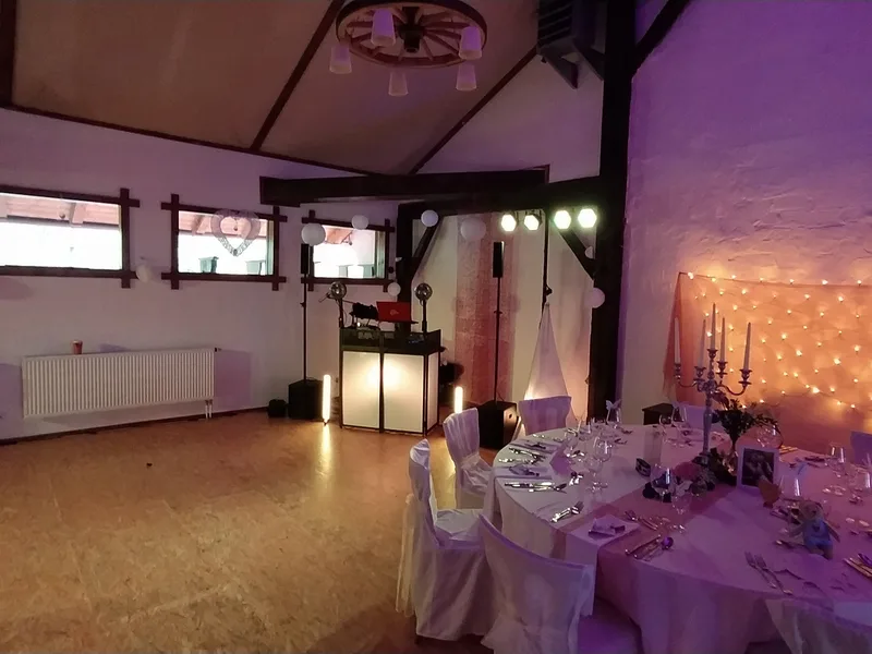 DJ Setup Panorama Gasthof Auerberg Hochzeits DJ Rico Cinsano