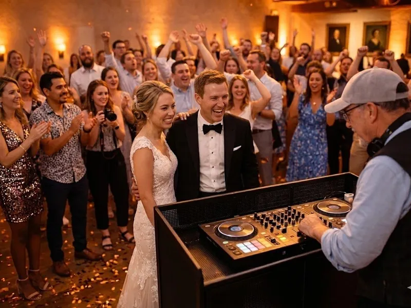 Hochzeit mit DJ Rico Cinsano – tanzende Gäste und Stimmung pur