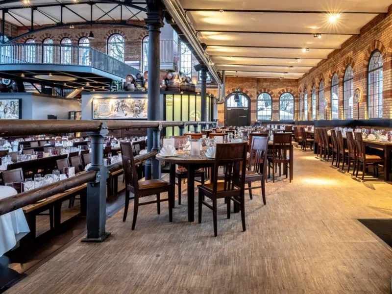 Kälberhalle Augsburg - Tagesbetrieb