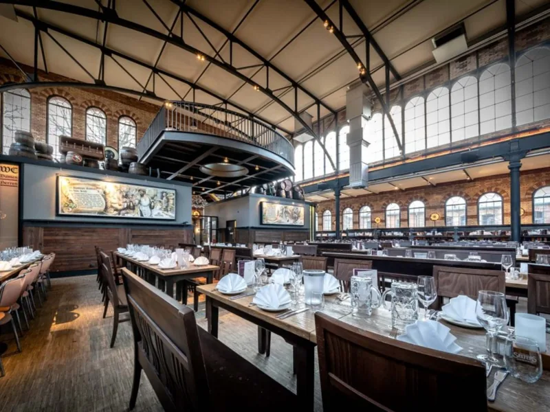 Kälberhalle Augsburg - Ansicht Innen